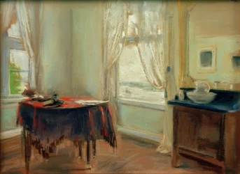 La habitación del artista en Jacob en Nienstedten